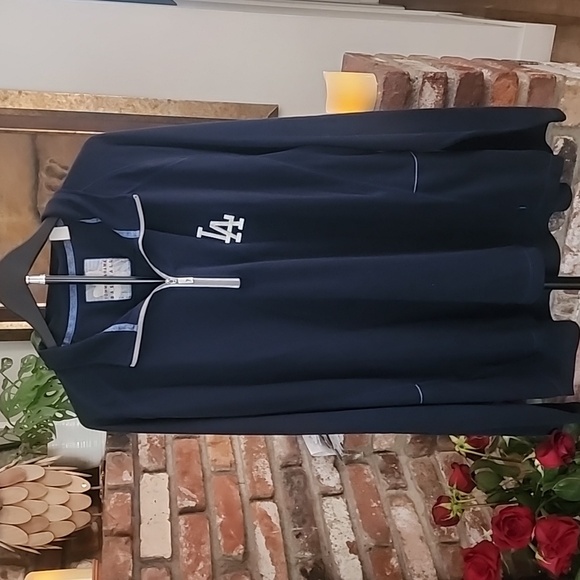 Tommy Bahama Other - Tommy Bahamas Baseball LA Dodgers Quarter-Zip Pullover